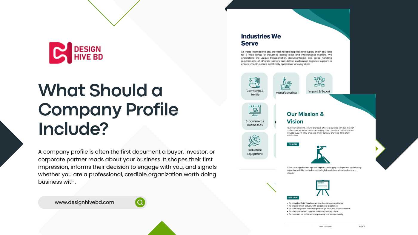 What Should a Company Profile Include